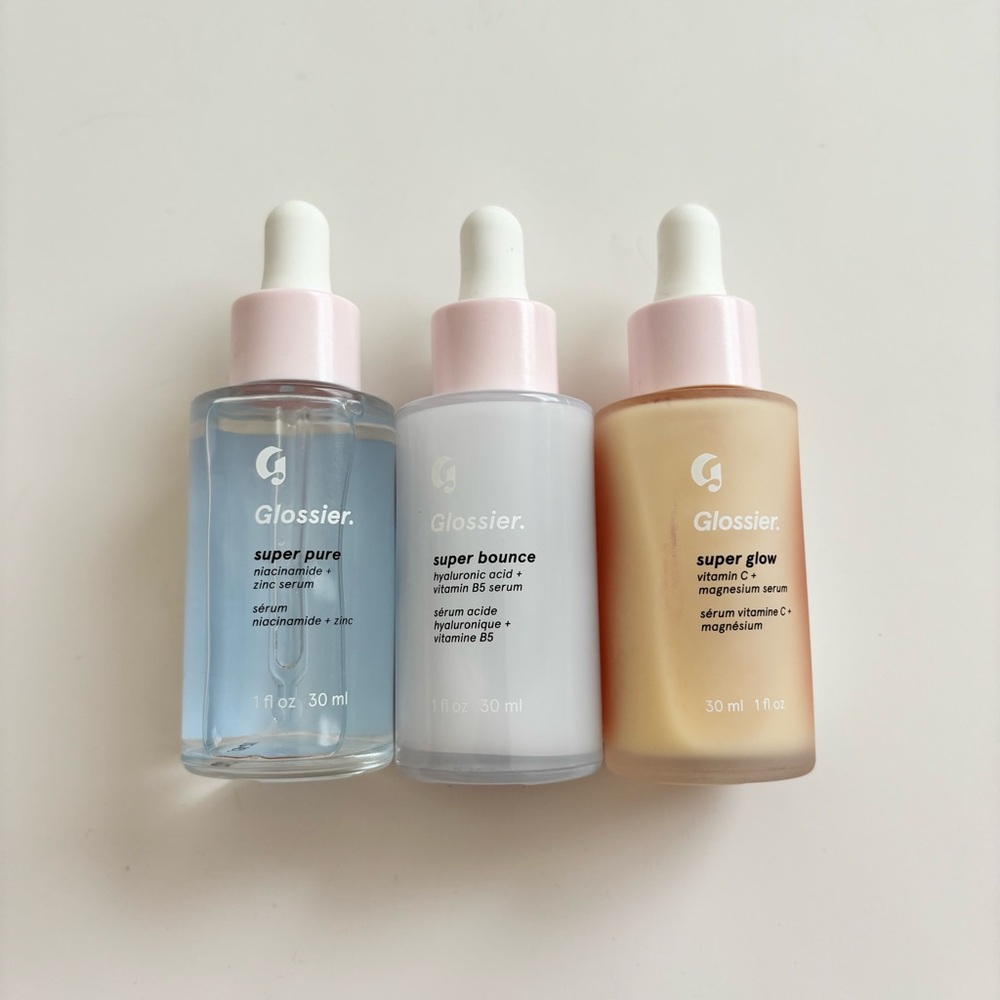 Glossier Serum Trio